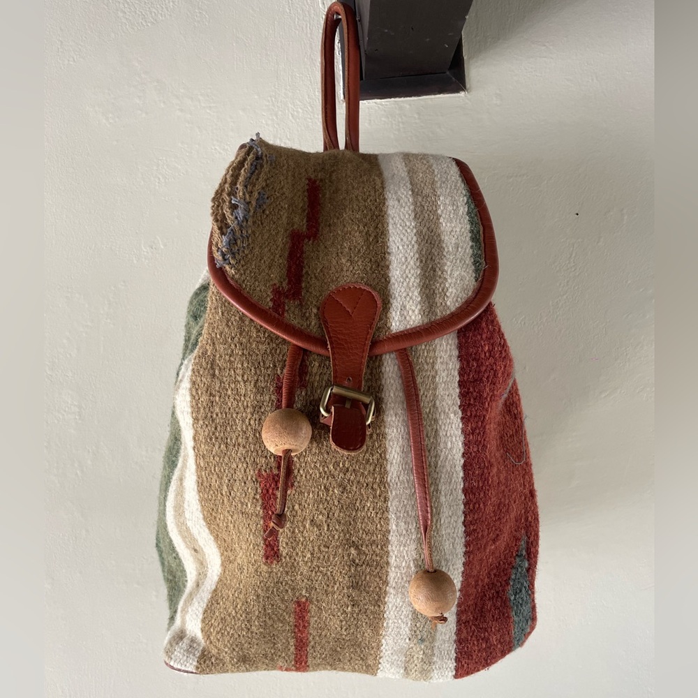 Raj | Vintage Kilim Woven Backpack